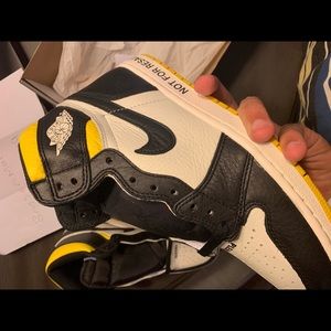 Jordan 1 “ Not for resale “